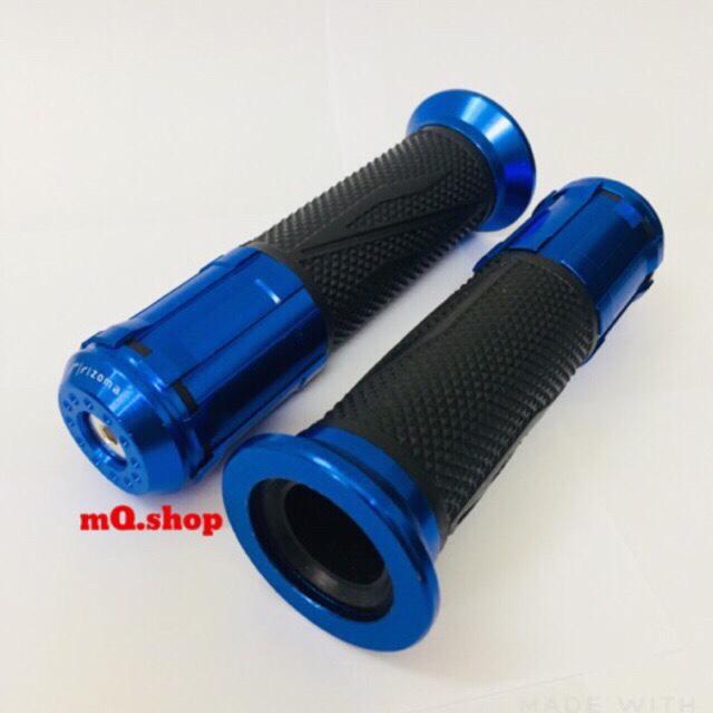 Bao tay xe máy 5 cạnh thời trang mầu xanh dương