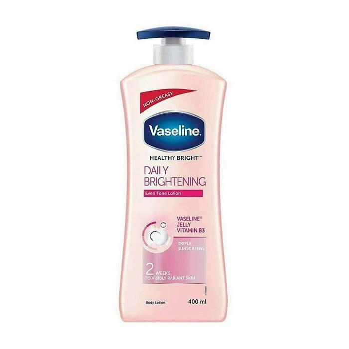 Dưỡng trắng da Vaseline Healthy White UV Lightening 725ml kem trắng - Dubai
