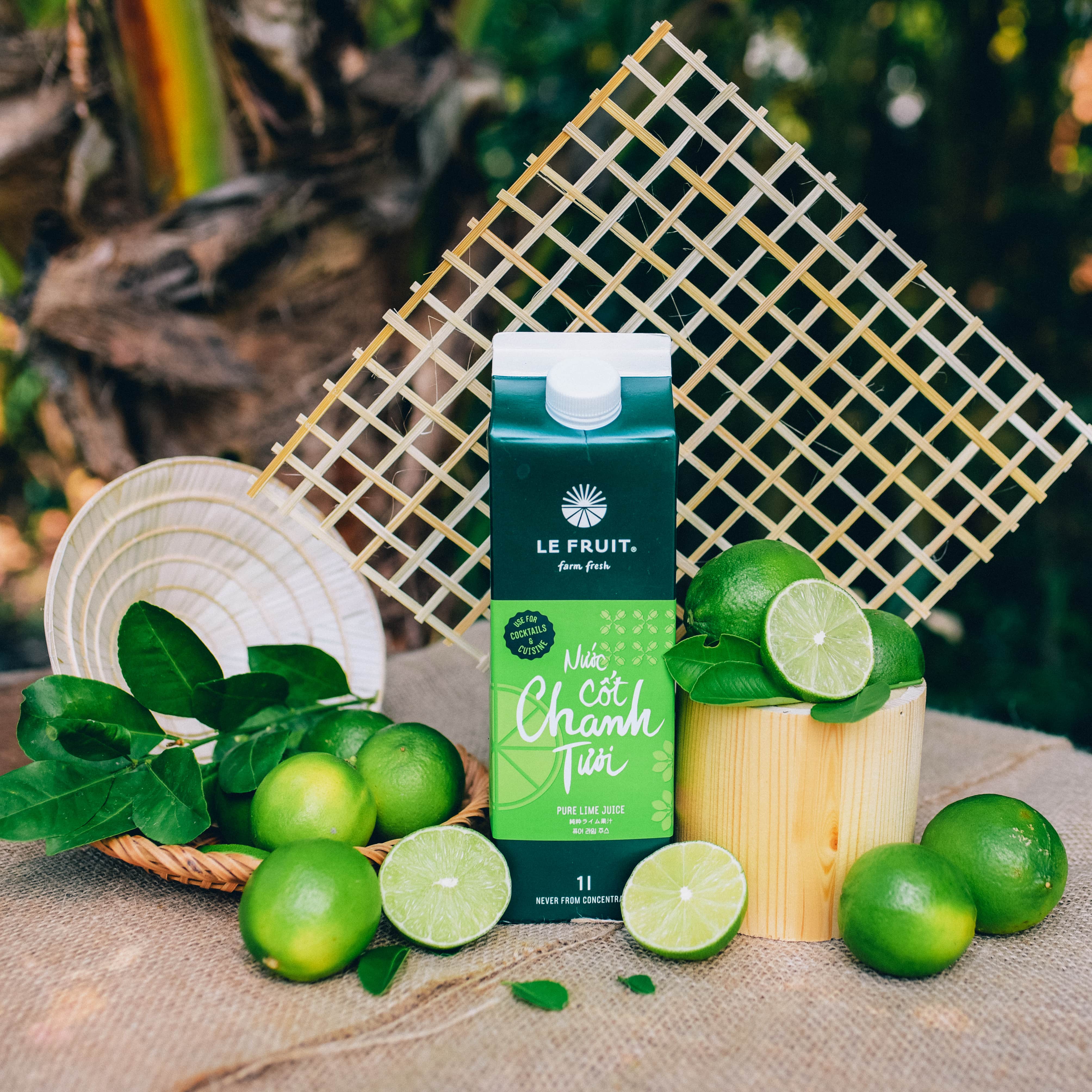 [HCM]Nước Ép Trái Cây Le Fruit – Nước Cốt Chanh tươi 1L