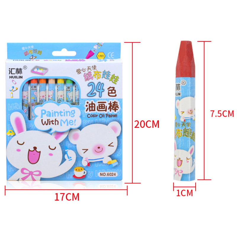 Sáp dầu 24 màu