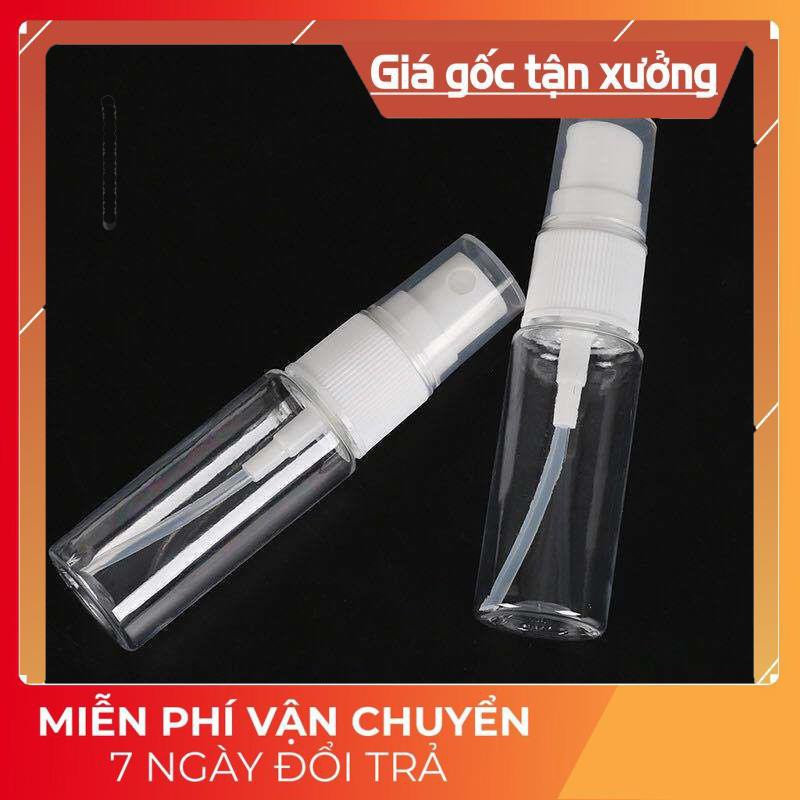 [HCM]Chai Nhựa Pet Xịt Phun Sương 20Ml/30Ml- Chai Lọ Chiết Nước Hoa