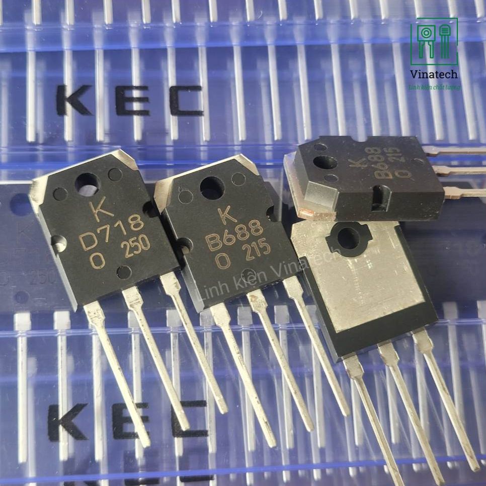 D718 B688 Transistor lưng đồng chuẩn Kec chất lượng cao
