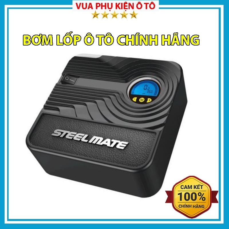{HOT} Bơm Lốp Ô Tô – Bơm Ô Tô – Chính Hãng Steelmate Cao Cấp Hai Loại P03 Bơm Cơ P05 Điện Tử Tự Ngắt Thông Minh