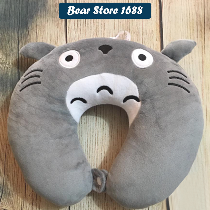 Gối chữ U , Gối Totoro Cao Cấp - Đáng Yêu