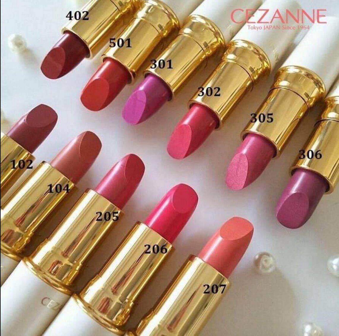 Son Cezanne Lasting Lip Color không chì nhật bản - Hải Anh Japan Store.
