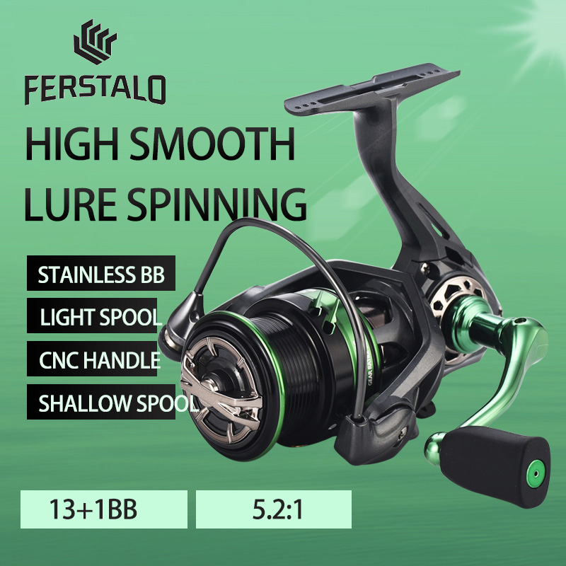 Giá thấp Ferstalo Lure Spinning Vòng bi không gỉ Tay cầm CNC Trọng lượng