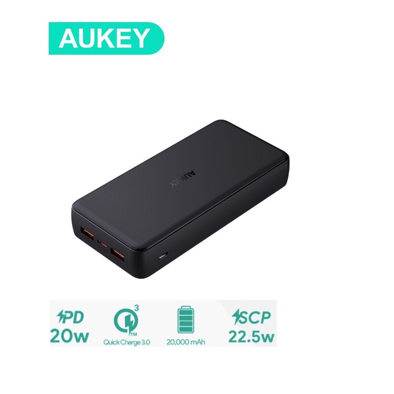 Pin Sạc Dự Phòng AUKEY PB-N93 20000mah Sạc Nhanh 22.5W