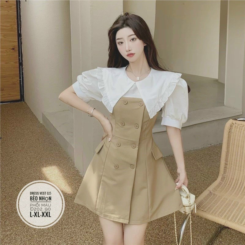 Đầm dự tiệc Bigsize 55-90kg đi chơi đi tiệc đều được