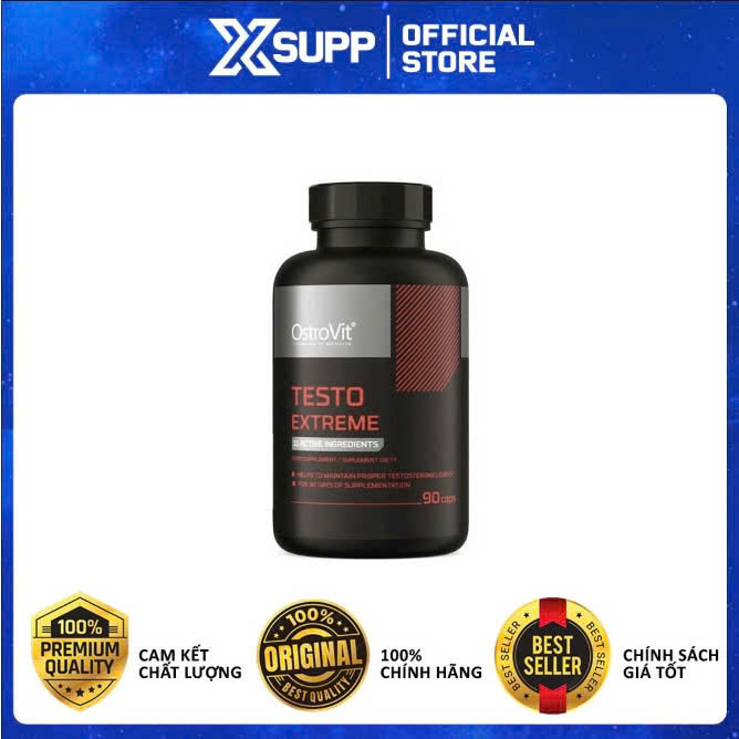 Ostrovit Testo Extreme - Perfect Support for Men's Testosterone (90 Capsules)