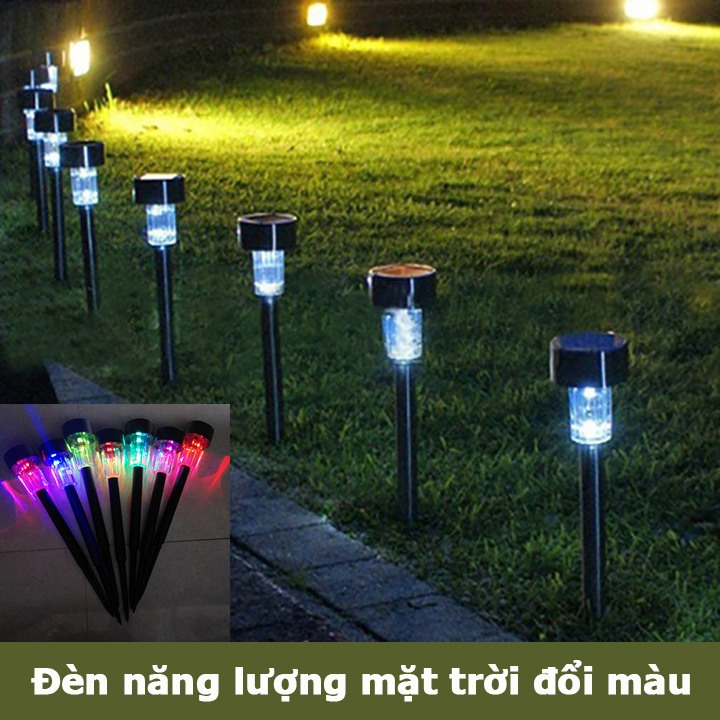 Đèn cắm đất năng lượng mặt trời trang trí sân vườn  GD02.
