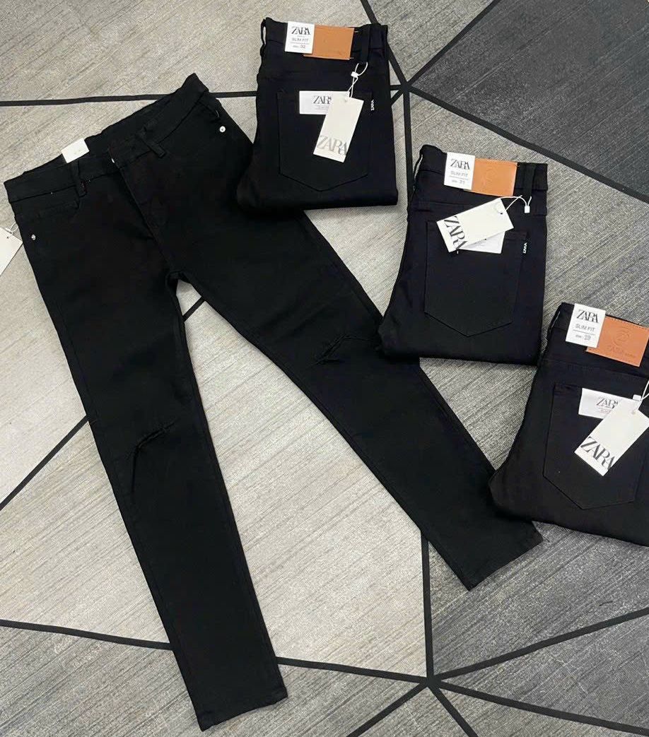 Quần bò jean nam dài trơn khóa gối thêu chữ cá tính nhiều mẫu mới hot đẹp, chất jean co giãn chuẩn form giá tốt KAYSTORE 25/06
