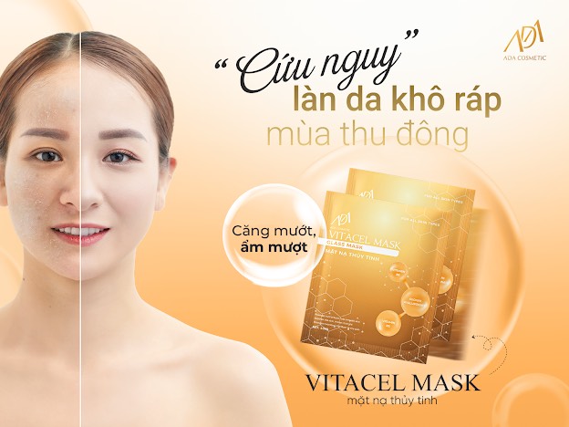 Mặt nạ thuỷ tinh dạng thạch trong suốt ada group hộp 6m