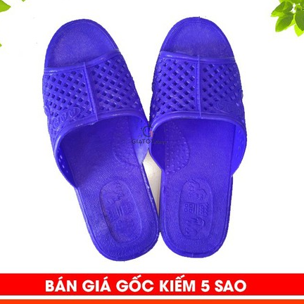 Dép tổ ong màu xanh biển