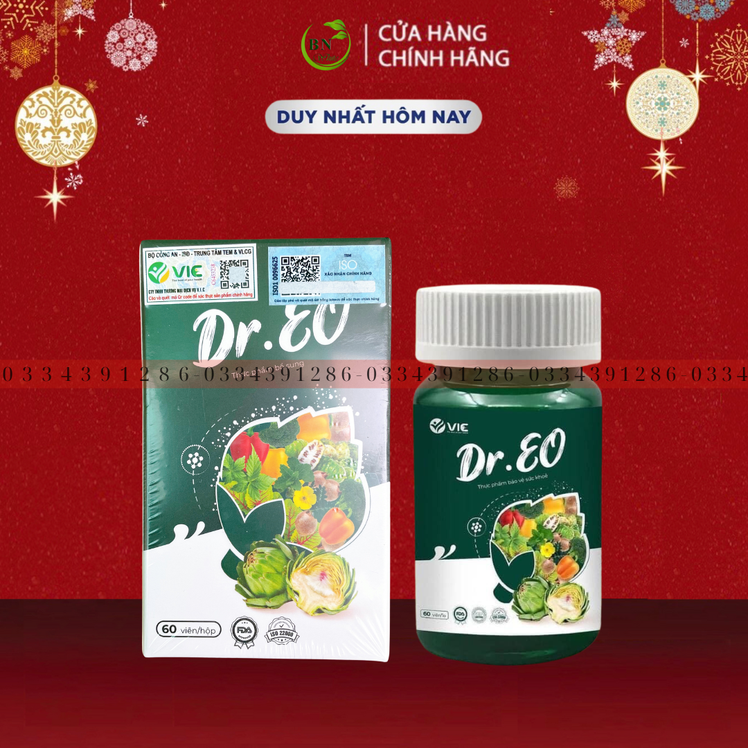 Dr Eo Viên xơ giảm bụng 8 loại rau củ thảo mộc giúp cung cấp chất xơ