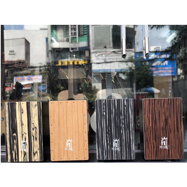 Trống cajon đẹp giá rẻ HT Music