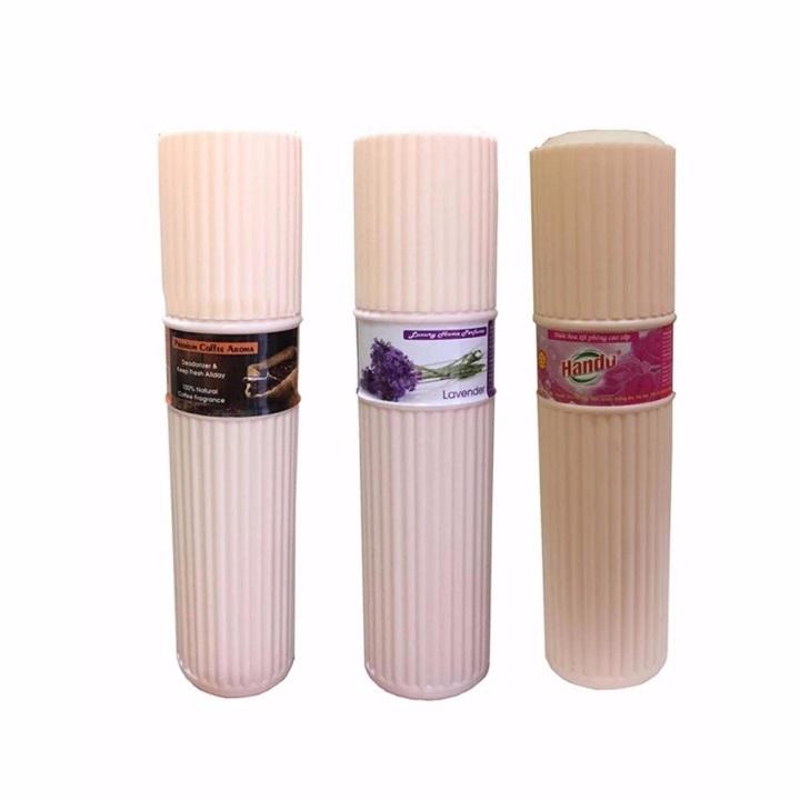 Bộ 3 chai nước hoa xịt phòng khử mùi Hando 200ml Hương Lavender, Hồng, Cafe BHKN36