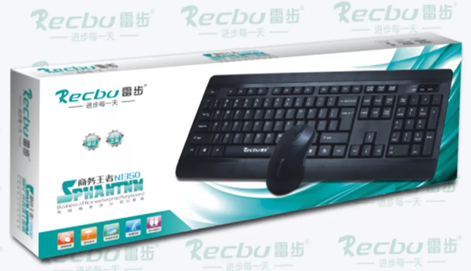 (HCM) Bộ Bàn phím Chuột có dây RECBU 350