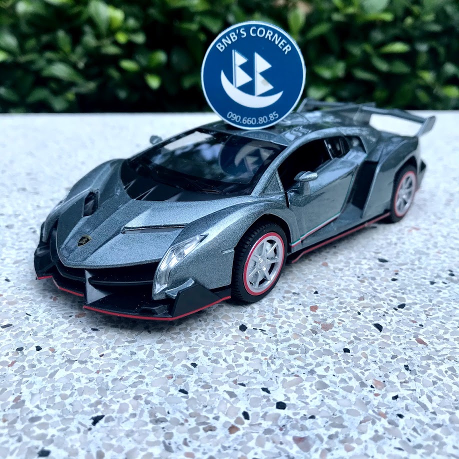 |BNB's Corner| Xe mô hình Lamborghini Veneno tỉ lệ 1:32 hãng Double Horses