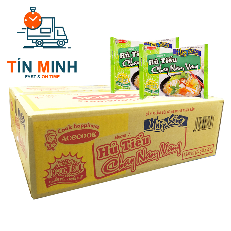 Nhịp sống hủ tiếu chay nam vang thùng 30 gói 66g - Cty TM