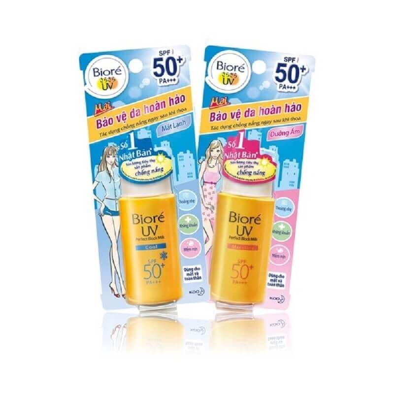 Chống nắng Biore Perfect Block Milk