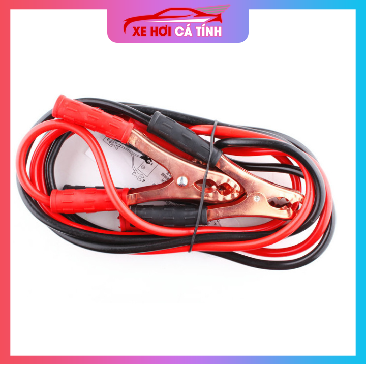 Dây câu bình ắc quy ô tô, nạp acquy xe máy, chất lượng cao tải 500A