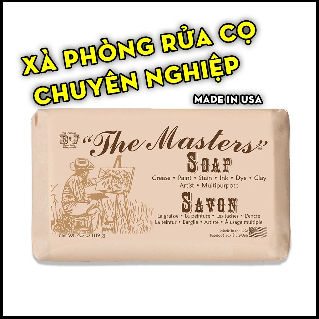Xà phòng rửa/dưỡng cọ the masters - general's 40g