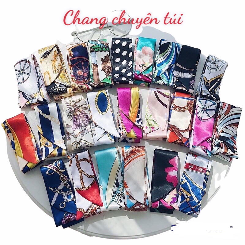 [HCM][SALE SỐC] khăn lụa turban quấn túi đa năng giá rẻ