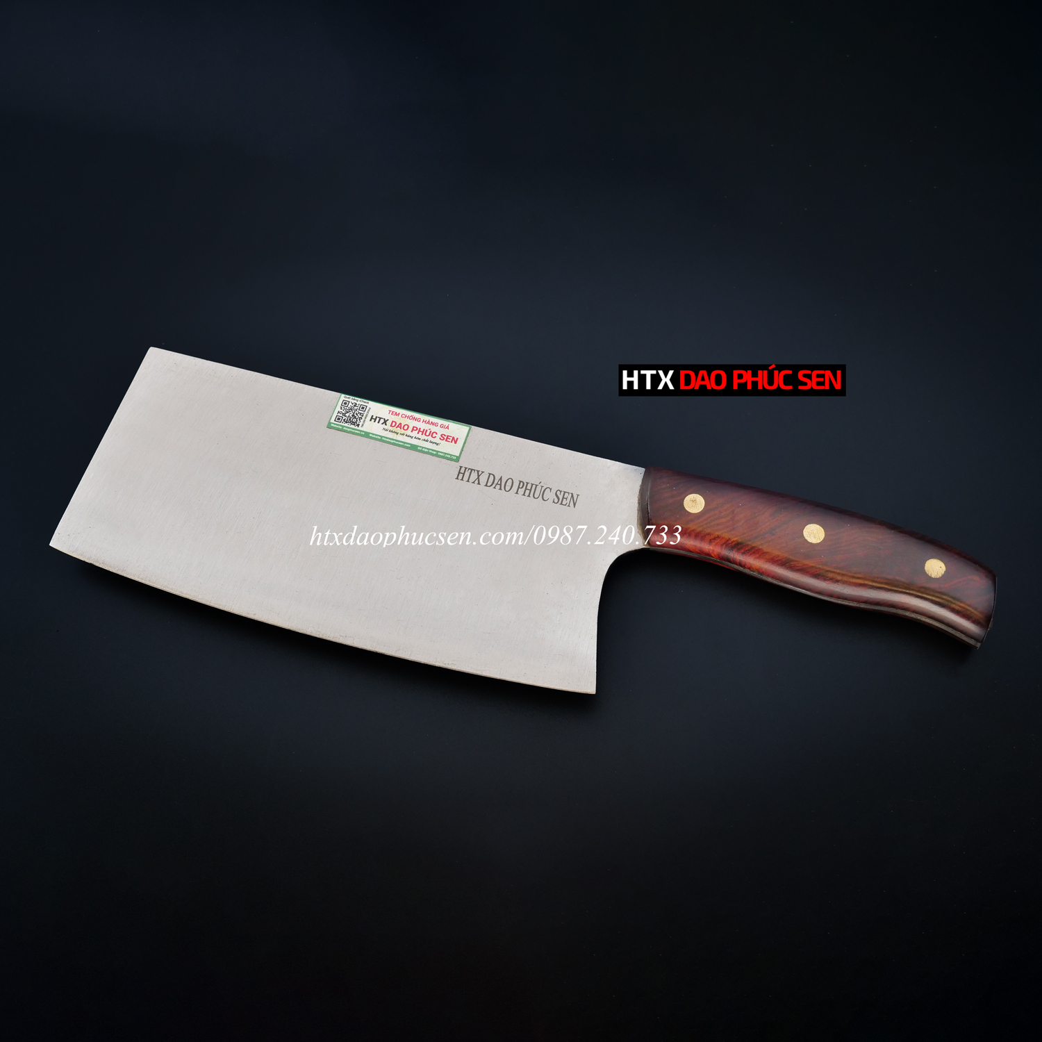 Dao phúc sen dao chặt gà không rỉ dao bếp SGK07 HTX DAO PHÚC SEN