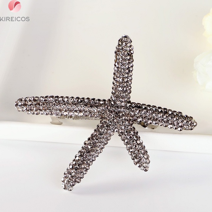 Kẹp sao biển đính đá cao cấp loại lớn sang chảnh hot trend 2020 - kireicos