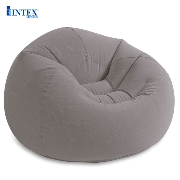 Ghế hơi quả đào mẫu mới INTEX 68579, ghế nệm hơi đơn 1 người, hàng chính hãng bền bỉ - Bảo hành 12 tháng