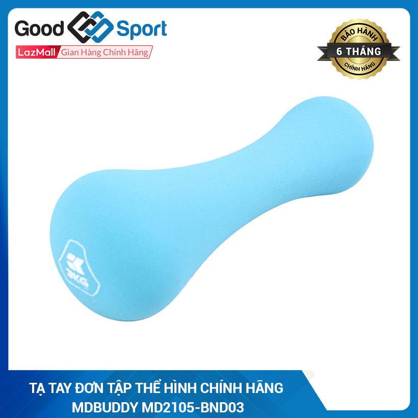Một quả tạ tay đơn tập thể hình chính hãng MDBuddy MD2105 3KG