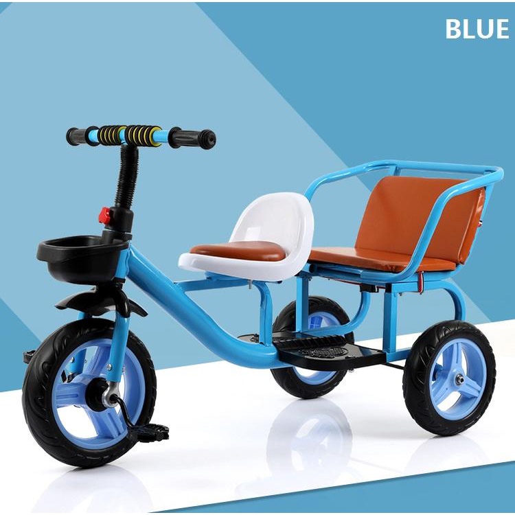 Xe đạp xích lô cho bé.Khung thép,sơn tĩnh điện ,yên da chắc chắn .