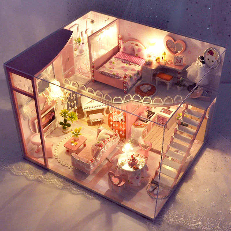 Mô hình nhà búp bê diy house -TD40