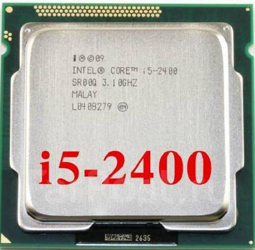 Bộ vi xử lý Intel Core i5 2400 3.1GHz( 4 lõi, 4 luồng), Bus 1066/1333MHz, Cache 3MB Tặng keo tản nhiệt