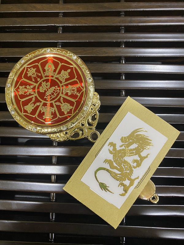 Linh Phù Rồng Phong Thủy Dán Điện Thoại