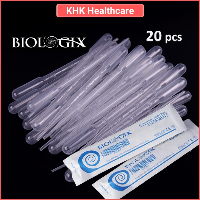 20 pipettes 3ml sterilized Biologix refers to fertilize Thuoc