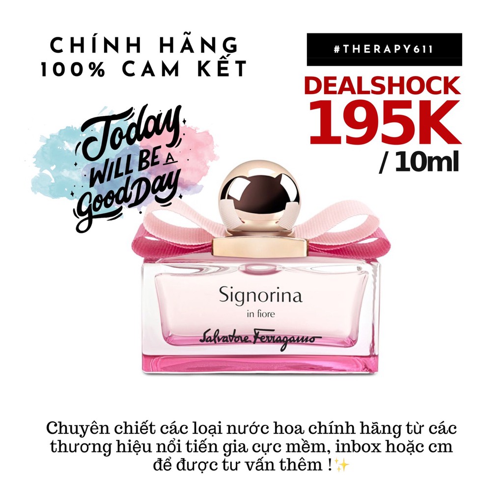 Mẫu Thử Nước Hoa Salvatore Signorina EDP 5ml/10ml/20ml