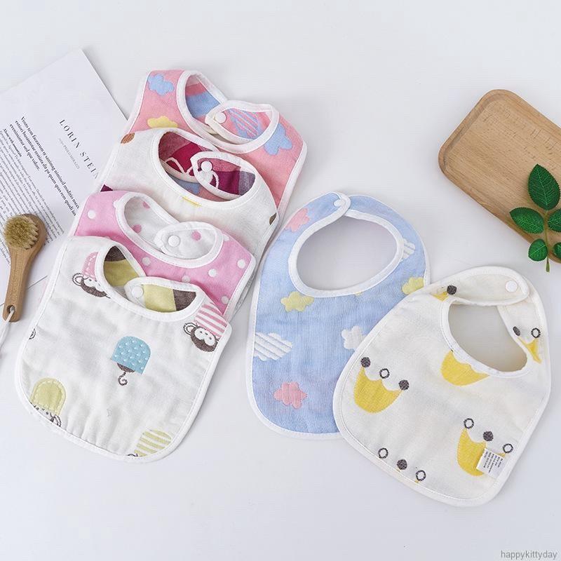 Yếm xô 6 lớp 2 mặt chữ U cho bé