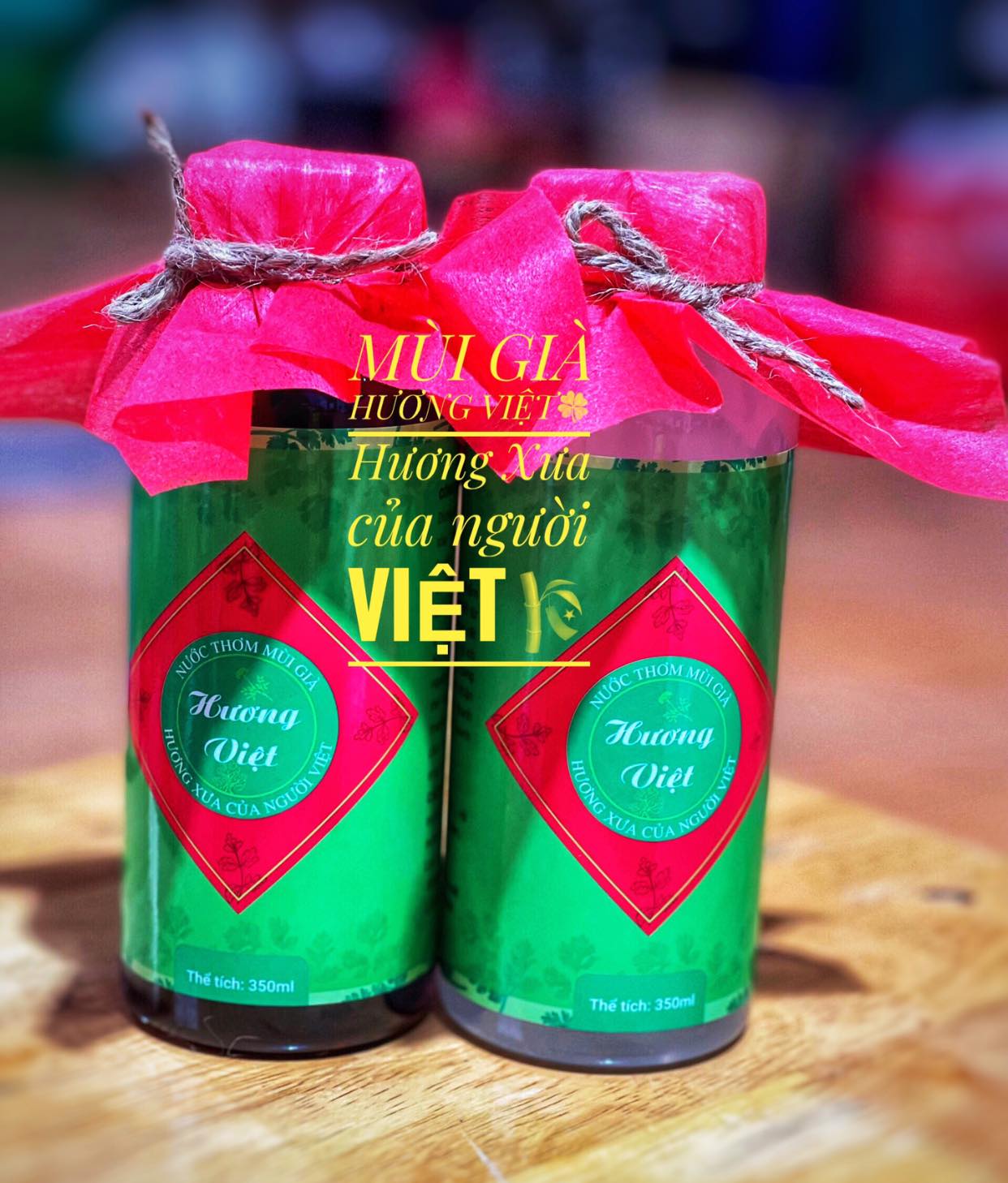 Nước thơm Mùi già Hương Việt - Từ cây Mùi Già tự nhiên 350ml