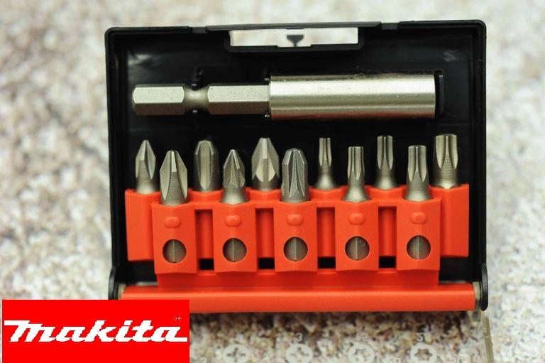 Bộ mũi vít 11 chi tiết makita d-31011