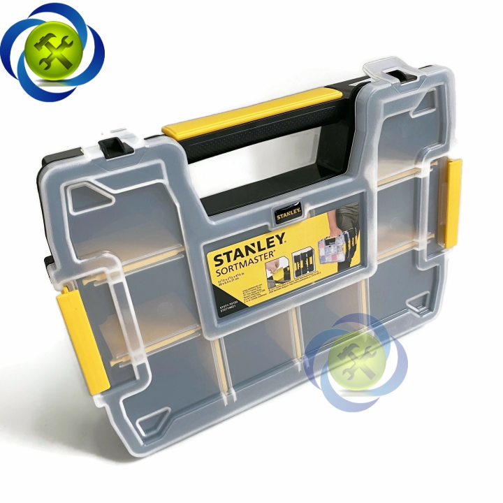 Thùng đựng ốc vít stanley stst14021-8 có 10 ngăn