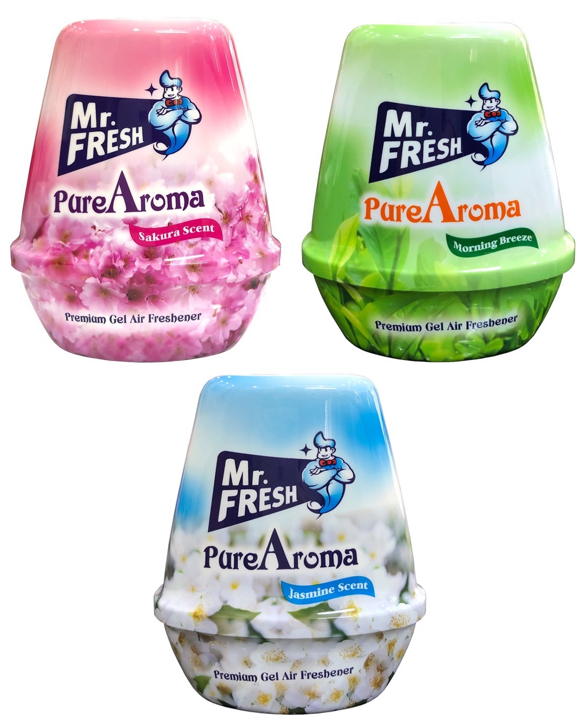 Sáp thơm phòng khử mùi, ẩm mốc Pure Aroma Mr Fresh 220g GSG974