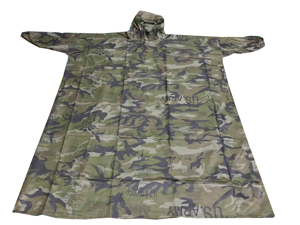 Áo mưa bít tà - loại 1M4 . Dành cho người cao từ 1m58 đến 1m75 - Màu Rằn  Ri