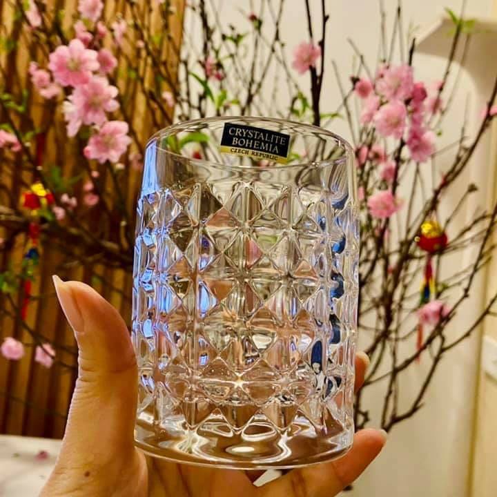 Cốc Bohemia Diamond sét 6c