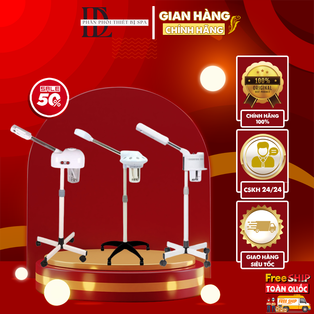 Máy Xông Hơi 1 Cần Nóng xông hơi mặt Spa, Xông thảo dược