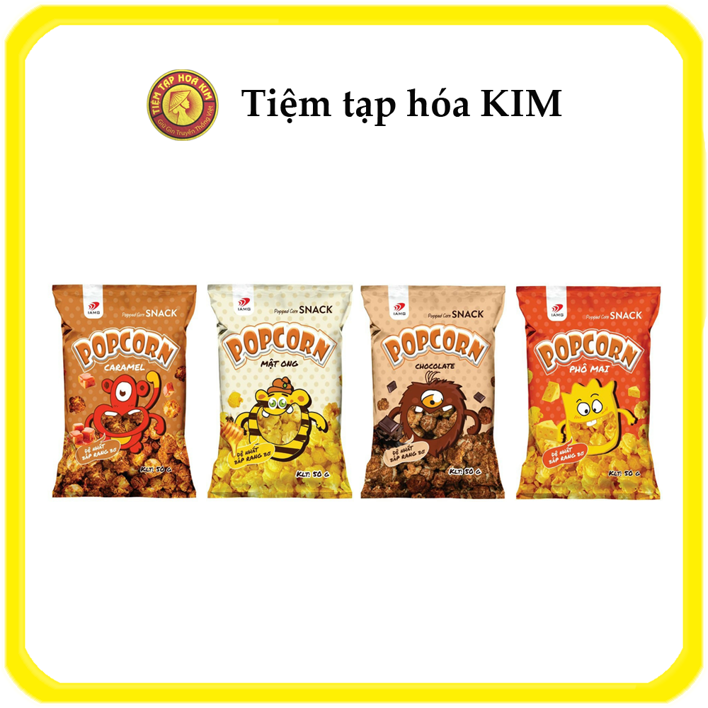Snack Popcorn (bỏng ngô) gói 50g