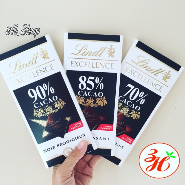 Sô cô la đen lindt date t11/20 xách tay đức
