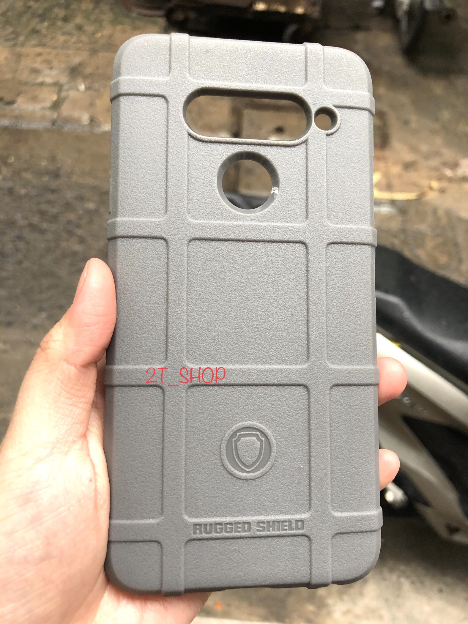 ỐP LƯNG CHỐNG SỐC NHỰA SẦN TPU CHO LG V40 THINQ