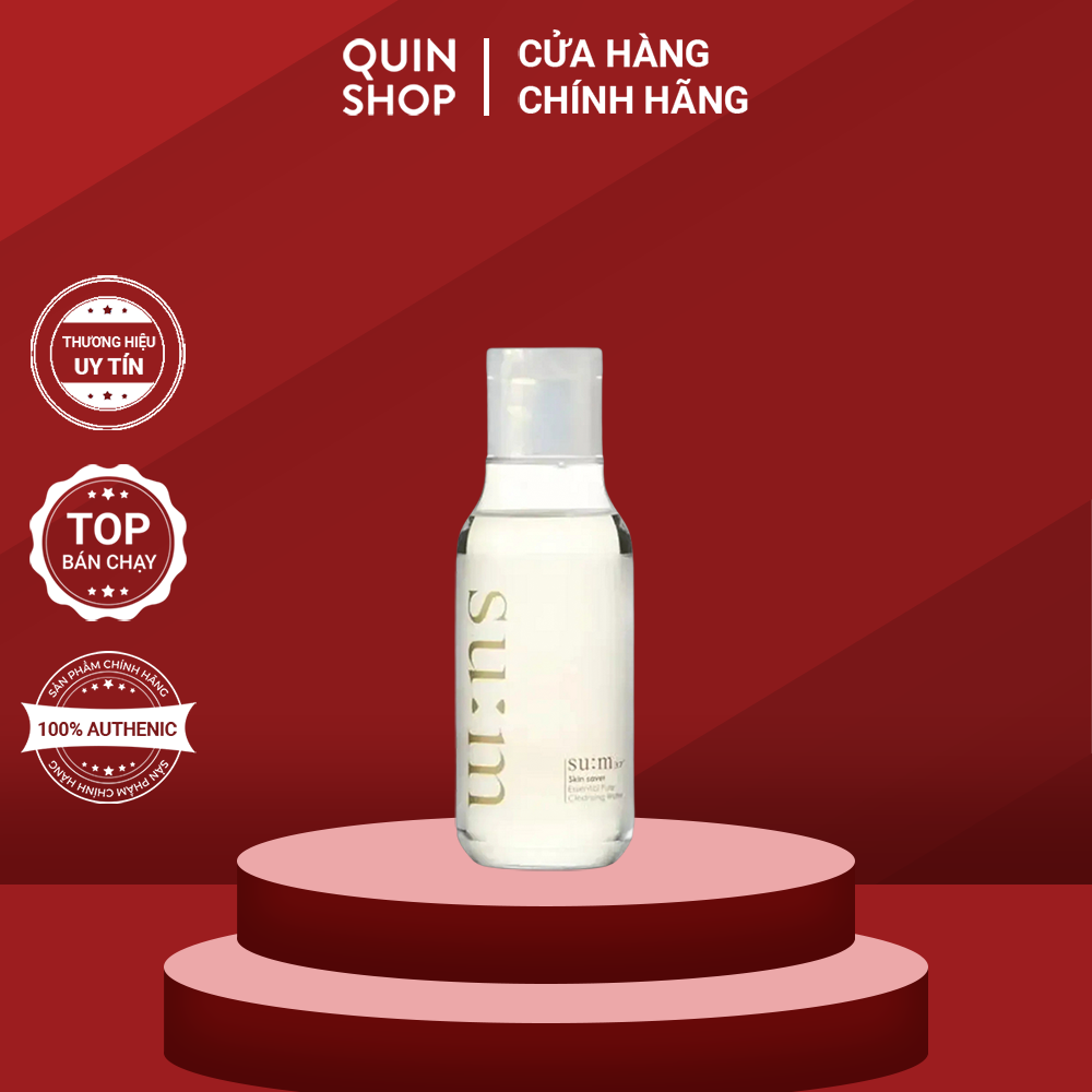 Nước Tẩy Trang Cho Da Nhạy Cảm Su:m 37 Skin Saver Essential Pure Cleansing Water