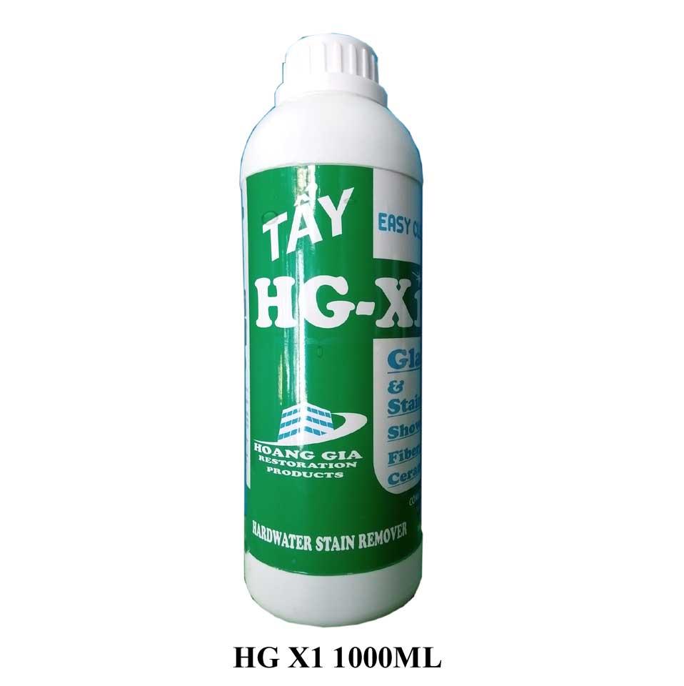 Tẩy ố kính xe - hg x1 hardwater stain remover for car 1000 ml